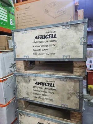 10kwh Africell Lithium Ion Phosphate Battery