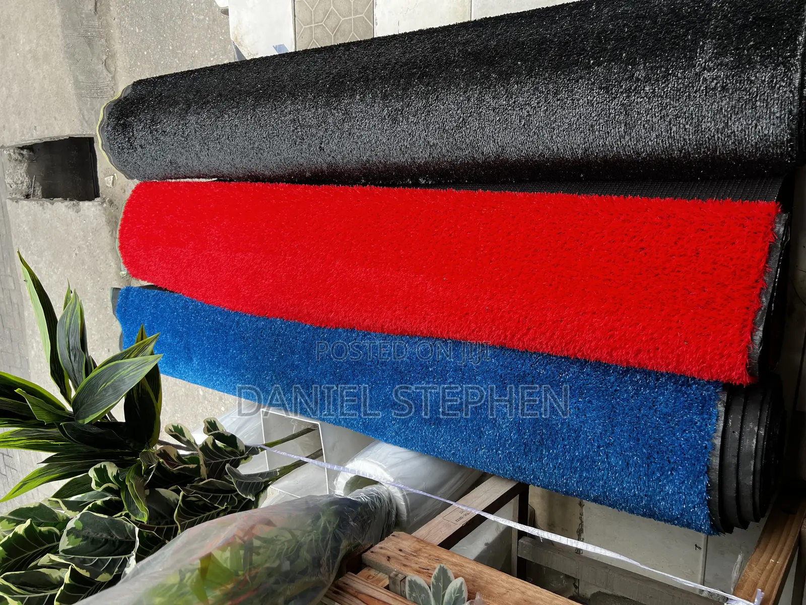 Colored Artificial Carpet Grass for Sell