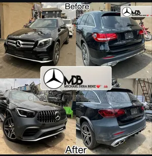 CompleteFront and Back Bumper Glc300 2017 to 2020/22 Model