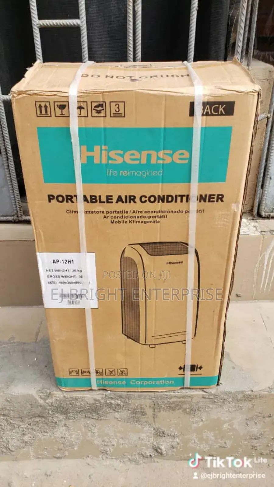 Hisense Portable Ac 1.5hp