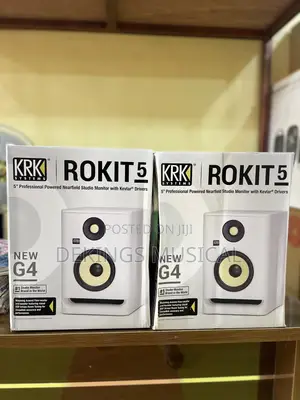 KRK Rokit 5 G4 White Powered Studio Monitor