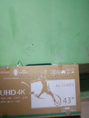 Brand New Built in Wifi 43" Hisense Smart Television