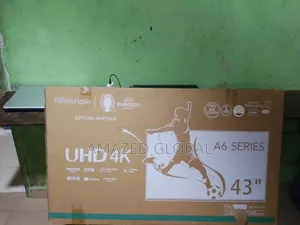 Brand New Frameless Tv + Netflix (43a6k) Smart Hisense 43"