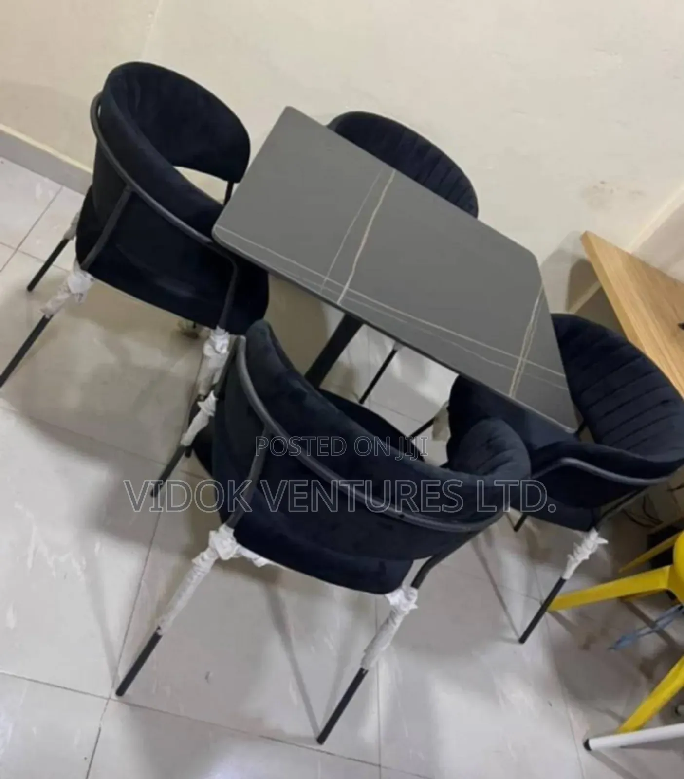 Marble Top Dining Table 4 Seater