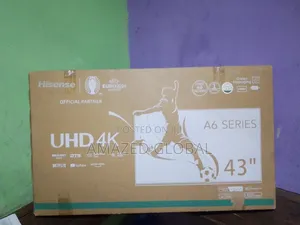 Hisense 43inches Smart Tv With Prime Video (43a6k)