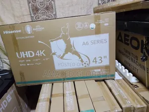 Hisense 43" Smart Tv + Netflix, Youtube Free Wall Hanger