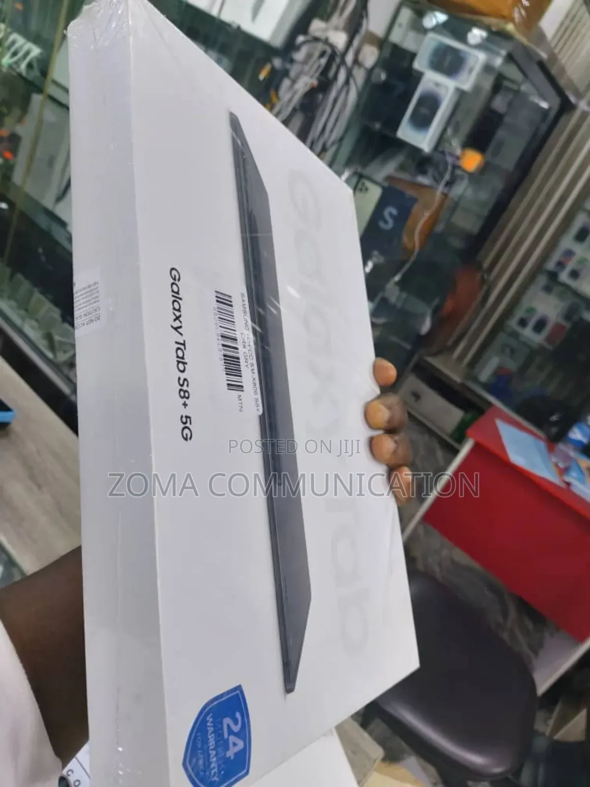 New Samsung Galaxy Tab S8+ 256 GB Gray
