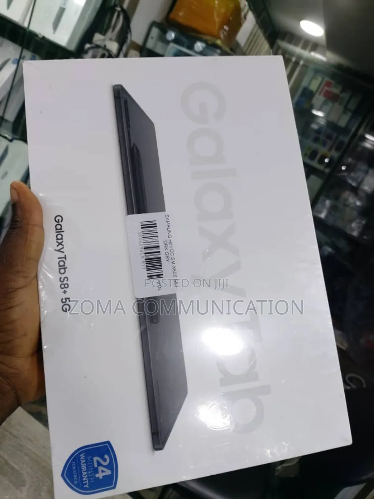 New Samsung Galaxy Tab S8+ 256 GB Gray