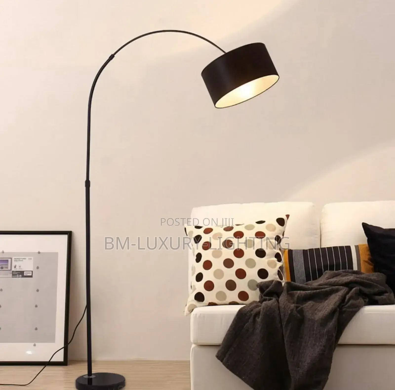 Black Luxury Scottish Floor Lamp