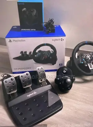 Logitech G29 Steering Wheel Car Racing With Gear Shifter