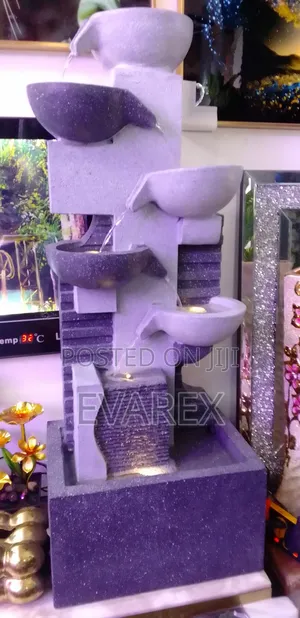 Portable Decor Indoor Water Fountain (Watch the Video)