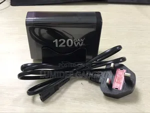 120w 3-C+3-Usb Multi Port Desktop Fast Charger