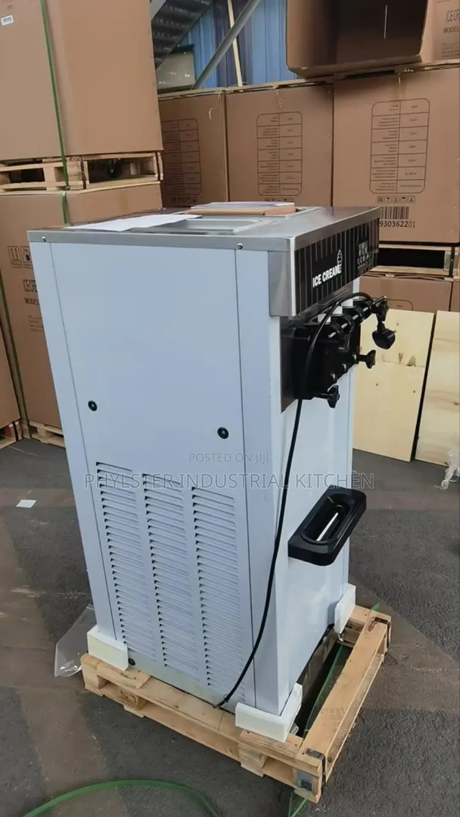 Standing Soft Ice Cream Machine
