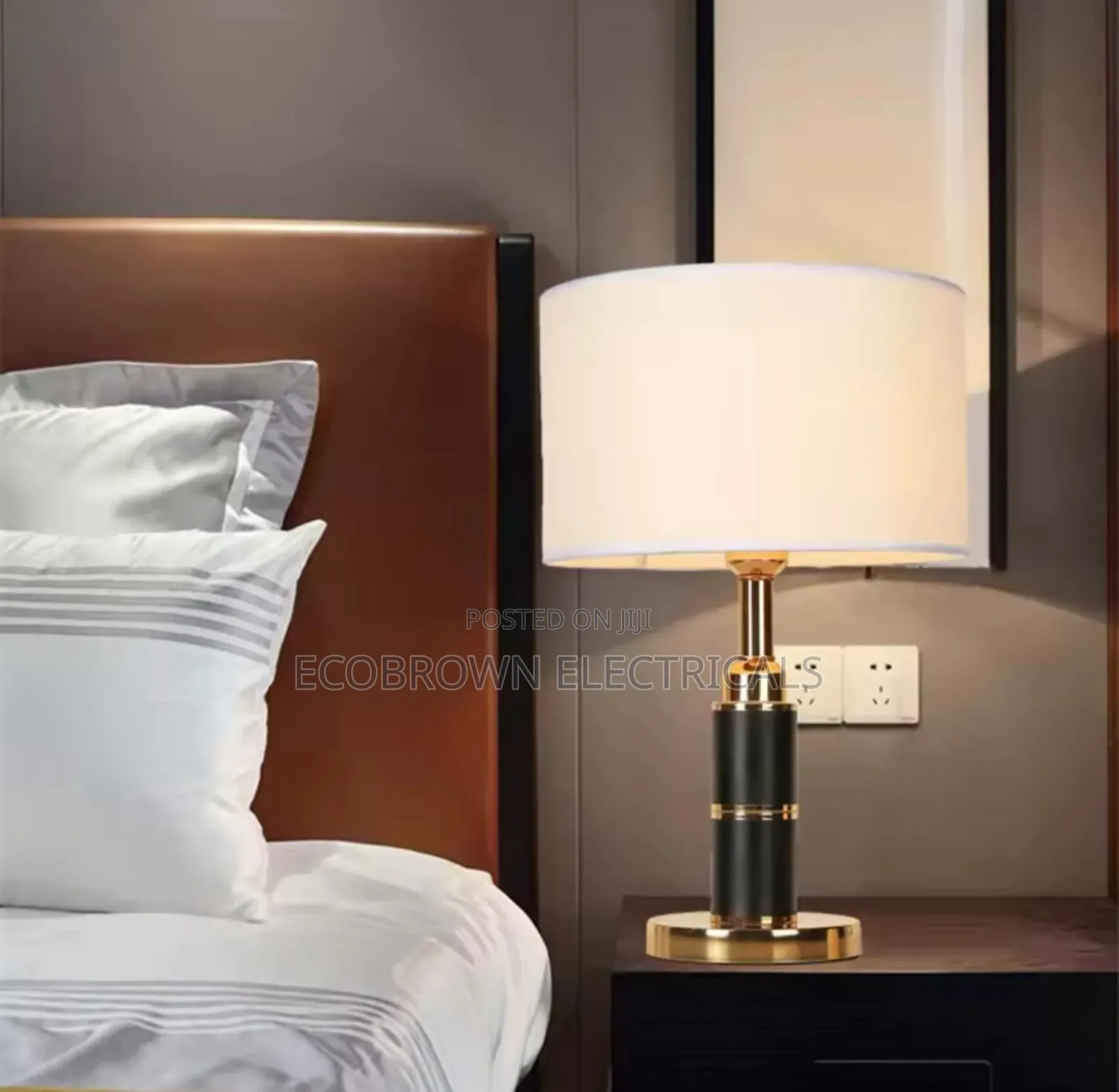 Hotel Room Decor Table Lamp Vintage Standard