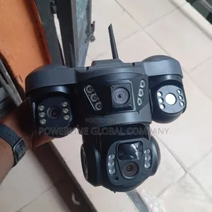 3 Lens Solar CCTV Camera for Homes/ Restaurants/ Offices/Bar
