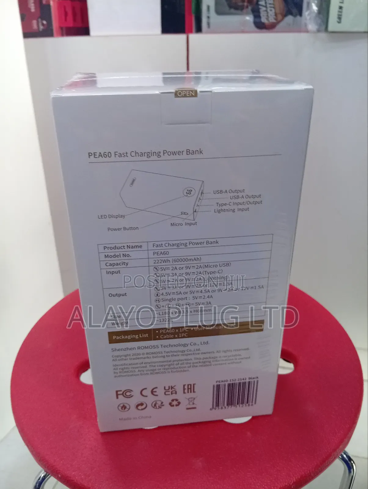 Romoss 60,000 Mah Power Bank