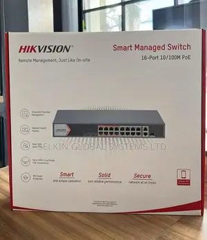 Hikvision 16 Port Poeswitch