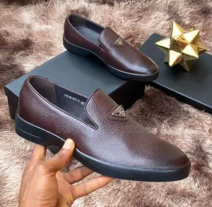 Prada Luxury Loafers Shoe