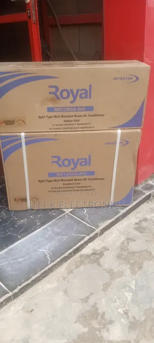Royal Air Conditioner 1.5 HP Inverter With 1 Yr Warranty