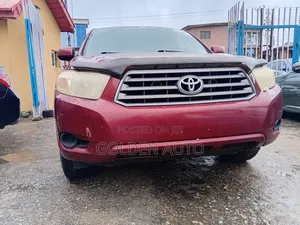 Toyota Highlander V6 2009 Red