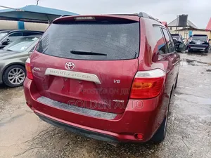 Toyota Highlander V6 2009 Red