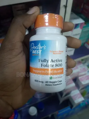 Doctor's Best Fully Active Folate 400mcg X90 Veg Caps