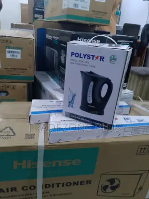 Polystar 1.8 Litre Stainless Steel Electric Kettle