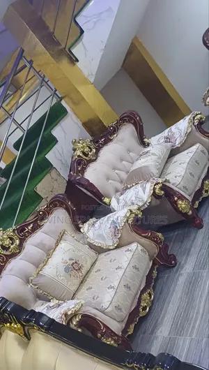Brand New Royal Sofa Chair by 7seaters With Center Table Set