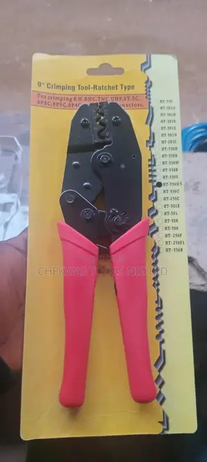 Ratchet Type- Crimping Tool