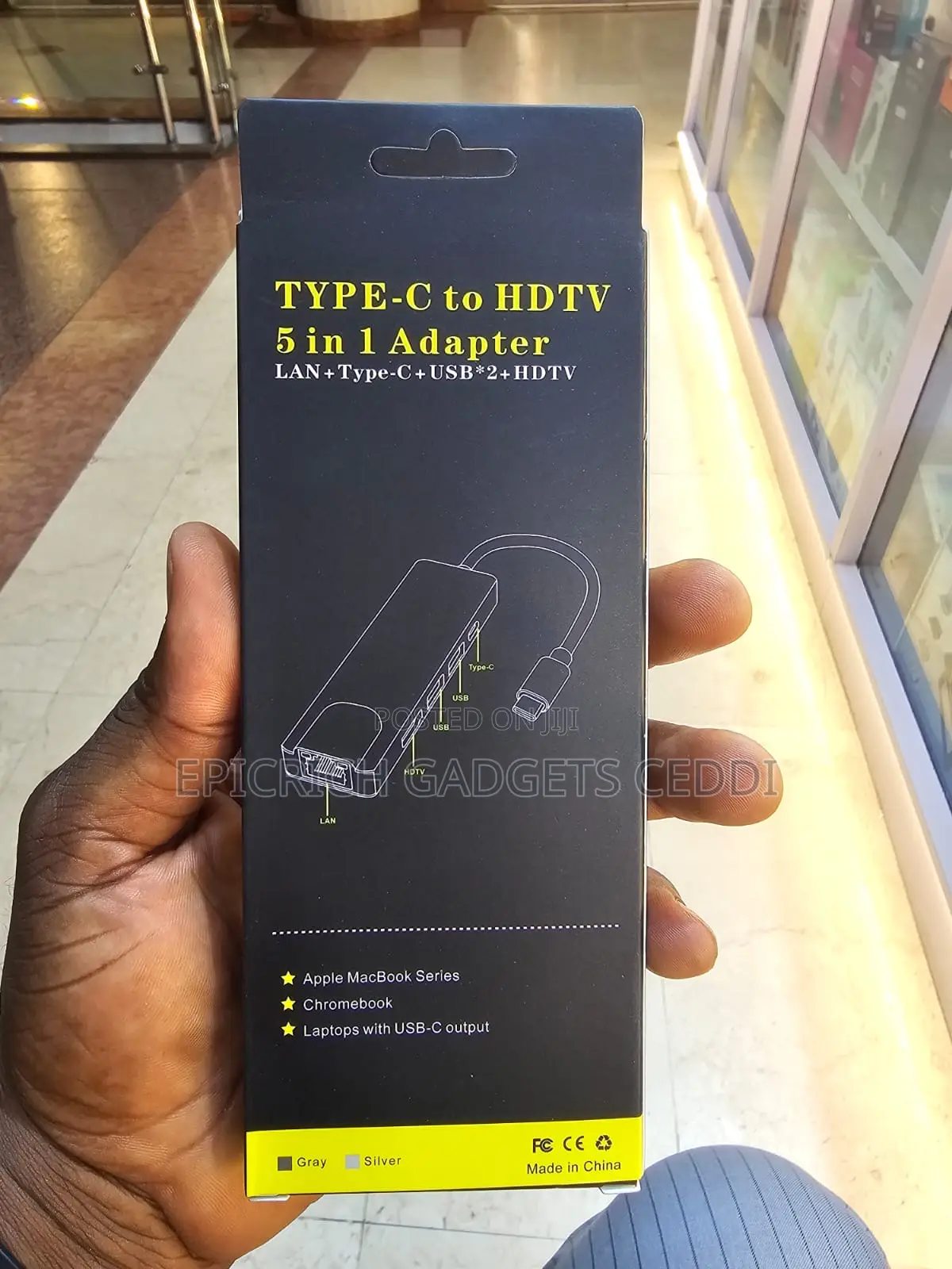 Type-c To Hdtv 5-in-1 Adapter