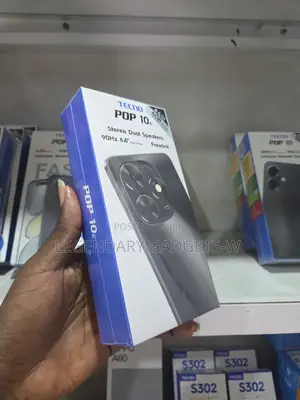 New Tecno Pop 10C 64 GB Black