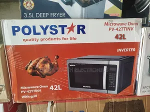 Polystar Inverter Microwave Oven With Grill 42l