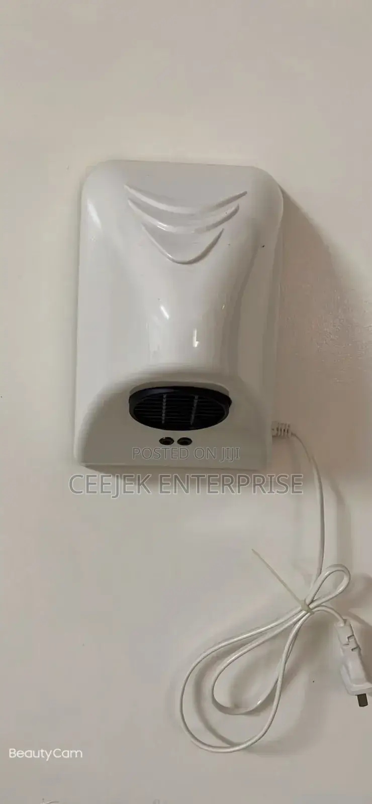 White Automatic Hand Dryer