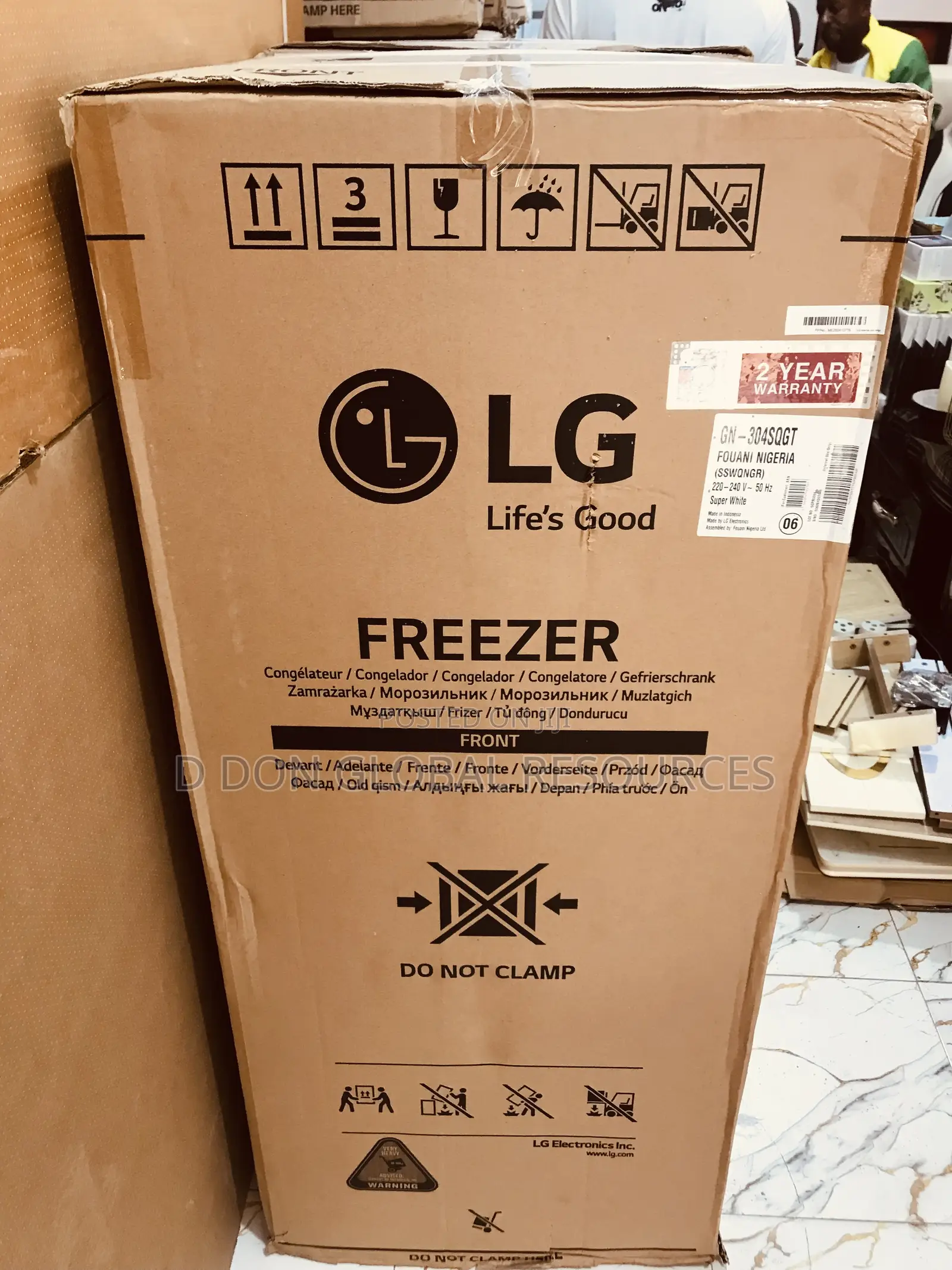 Lg White Freezer