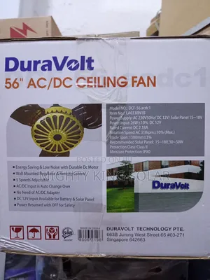56 Inches Solar Fan