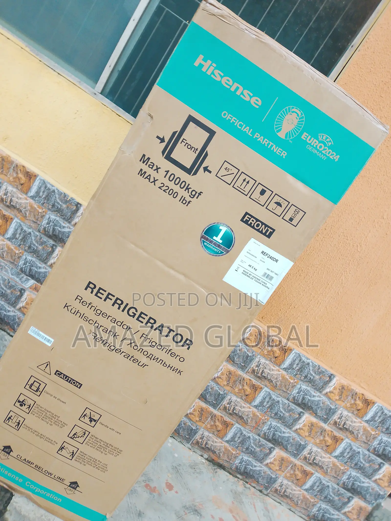 Hisense 240l Fridge With Freezer – Ref240dr