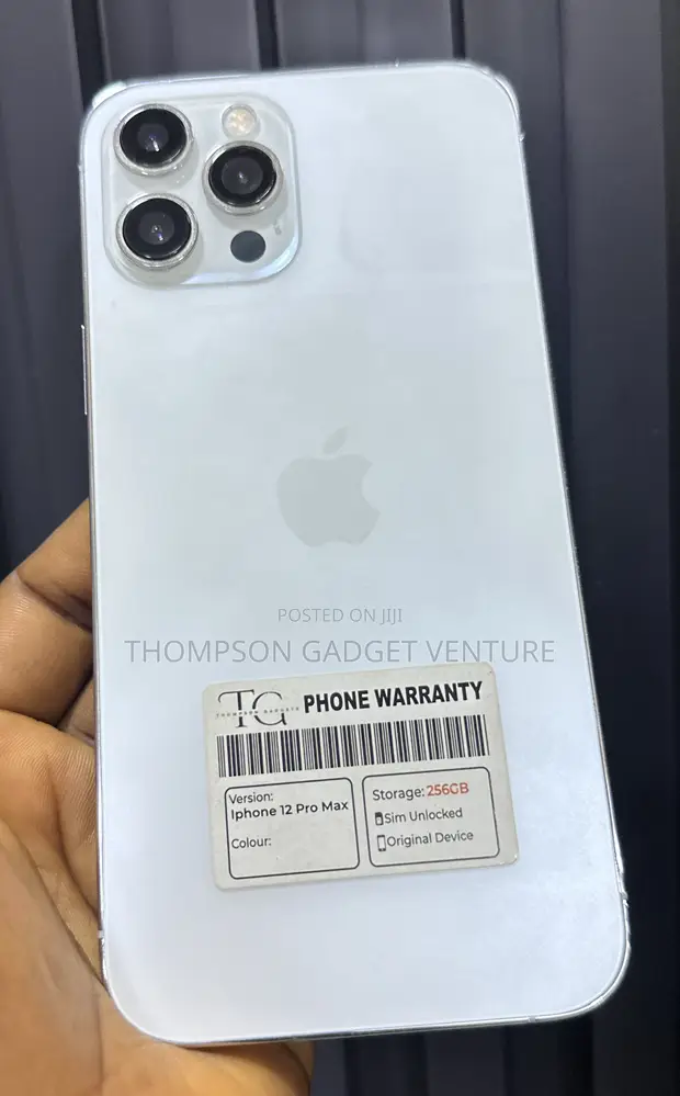Phone Iphone 12 Pro Max 256gb White Colour Apple IPhone 12 Pro Max