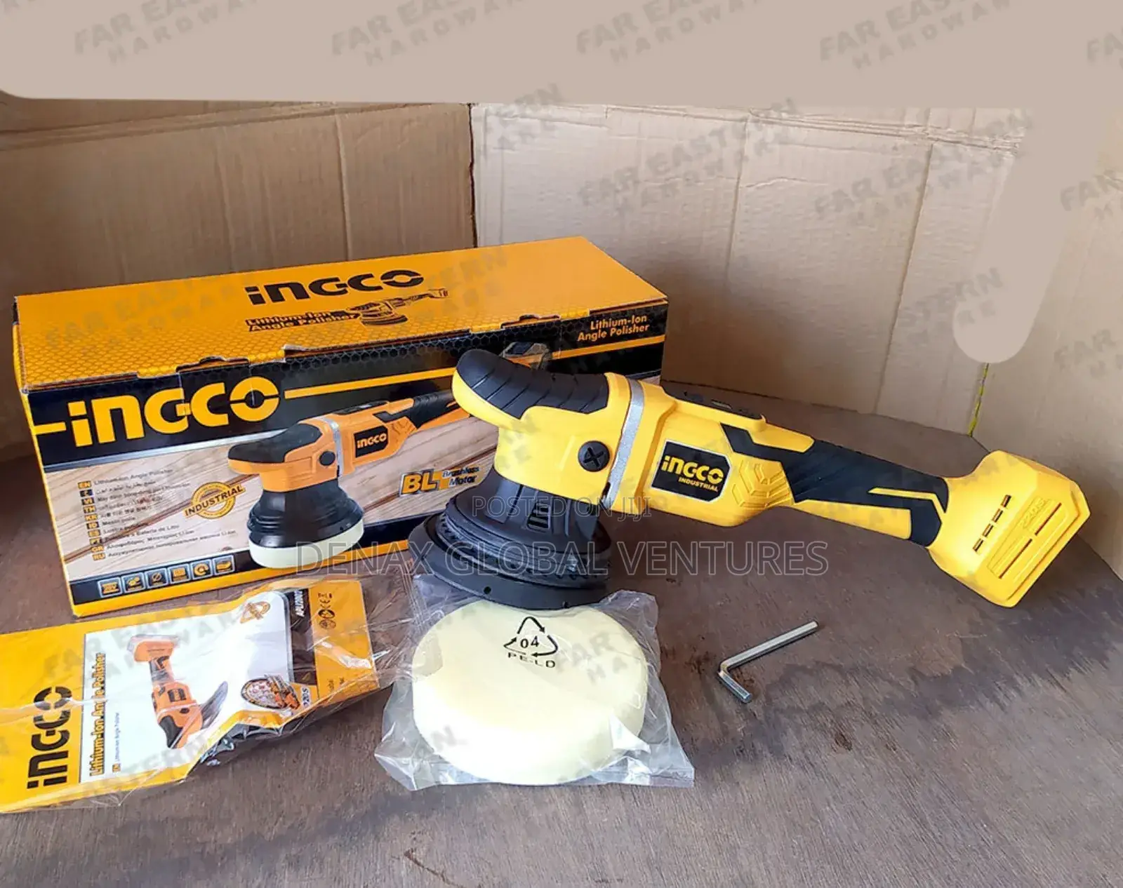 Cordless Angle Polisher