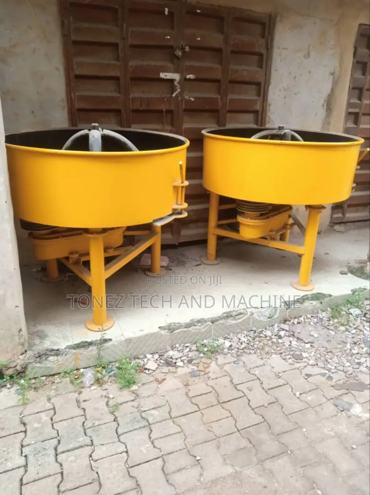 Concrete Pan Mixer