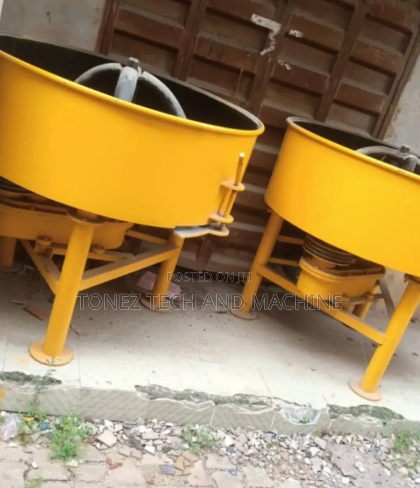 Concrete Pan Mixer