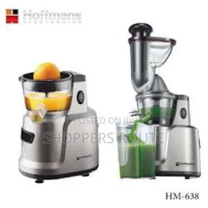 Hoffman's Electronic Vertical Slow Juicer 2 In1 Hm638 17cm