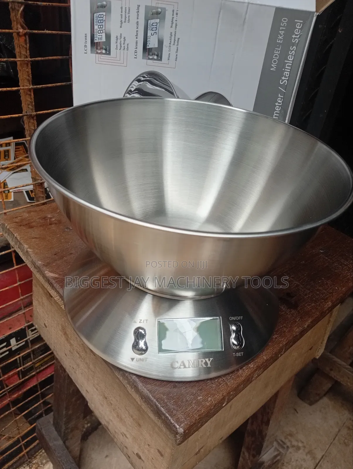 Stainless Kitchen Bowl Scale Camry