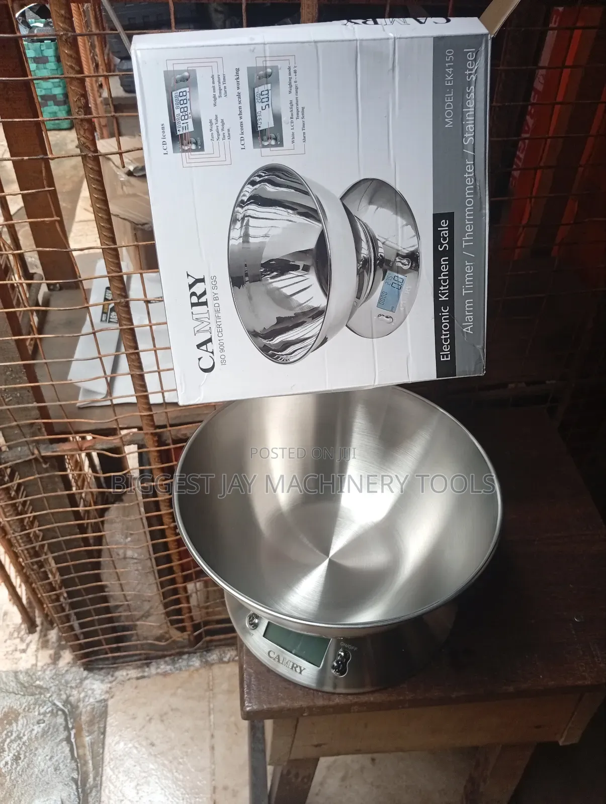 Stainless Kitchen Bowl Scale Camry