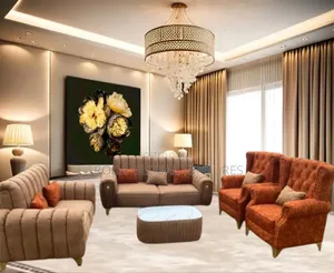 Quality Couch of 7seaters Sofa Chairs and Table. La01