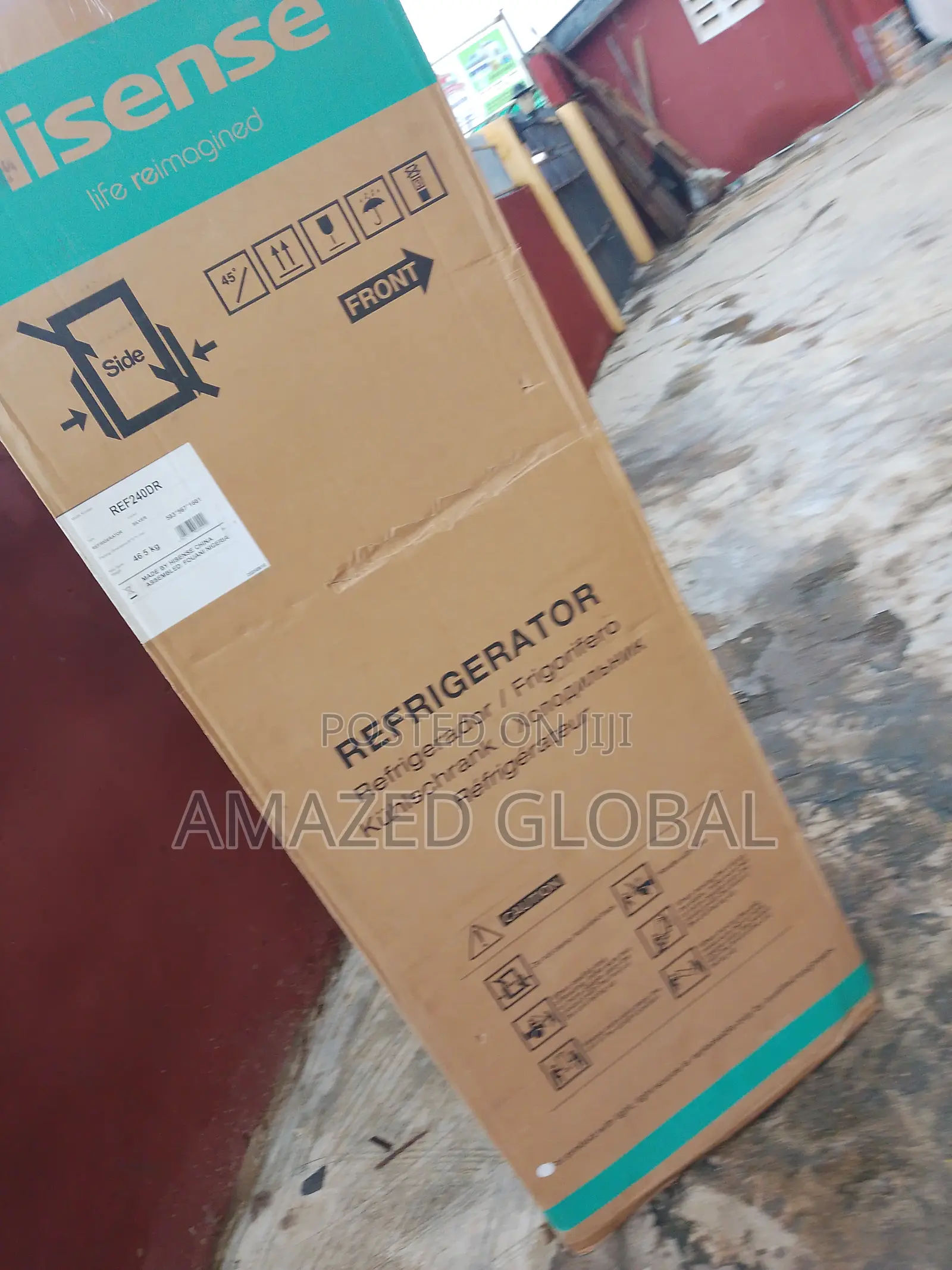 Hisense Double Door Fridge – New Sealed