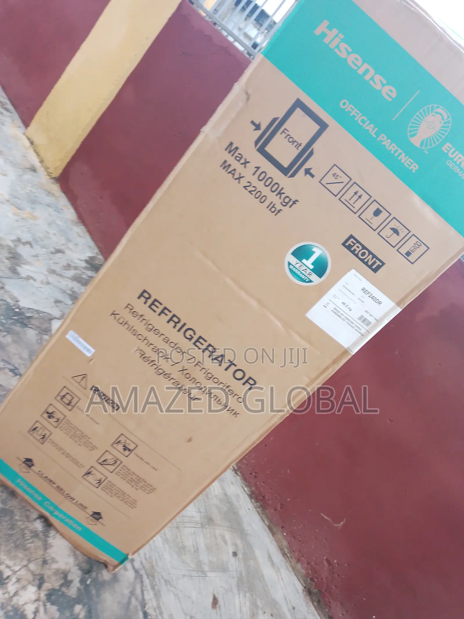 New Hisense Refrigerator – 240l, Durable Use
