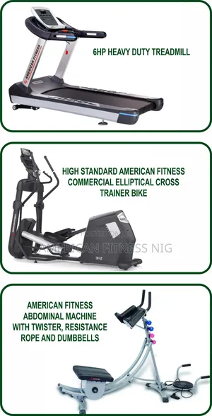 6hp Treadmill American Fitness