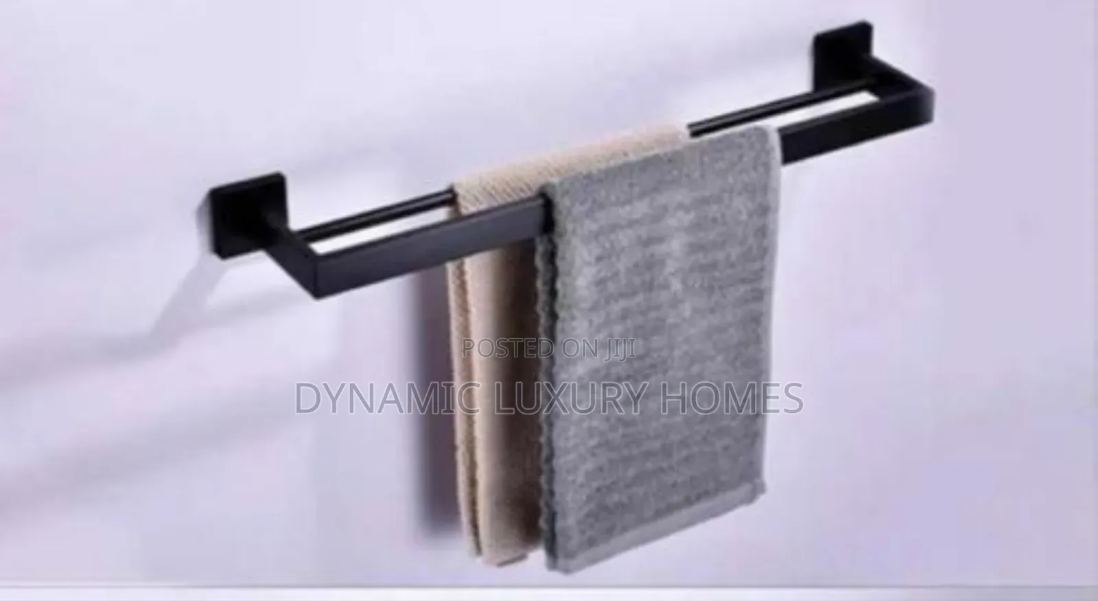 60*60 Wall Mounted Double Towel Rack