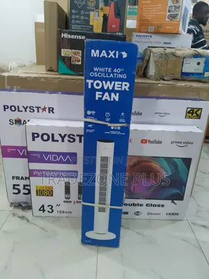 Maxi Oscillating Tower Fan Fz10-22jr–Quiet, Powerful Cooling