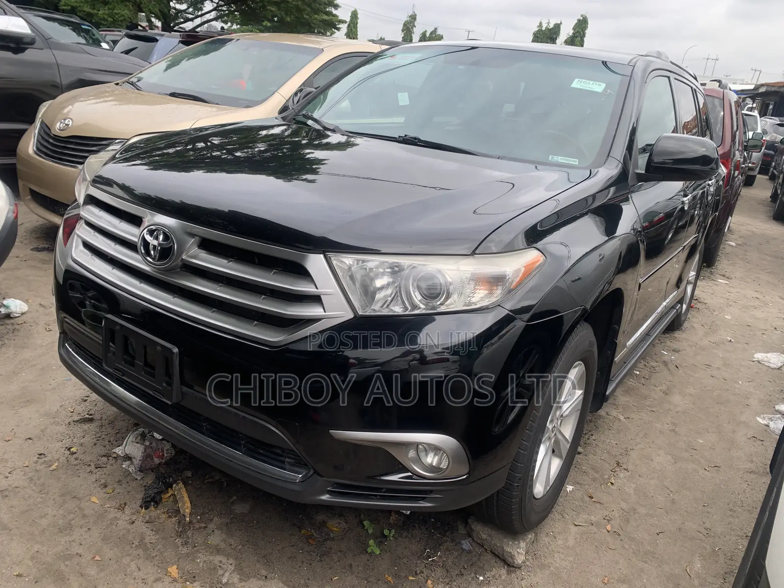 Toyota Highlander 2012 Black